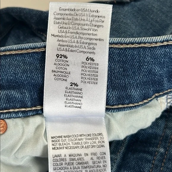 MOTHER The Stunner Ankle Fray in So Long Women's Size 27 - Picture 7 of 12